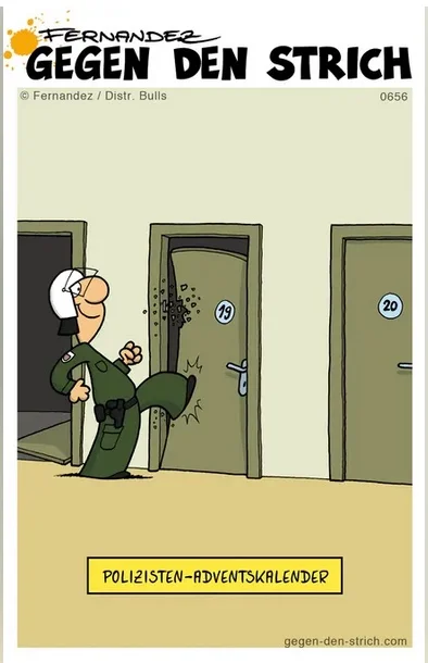 Adventskalender*Polizei*Humor*.webp