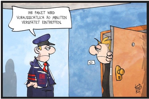 DB-Paketdienst von Kostas Koufogiorgos_Witz.jpg