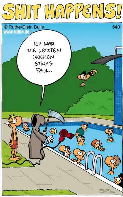 Der Tod und das Schwimmbad*Humor.webp
