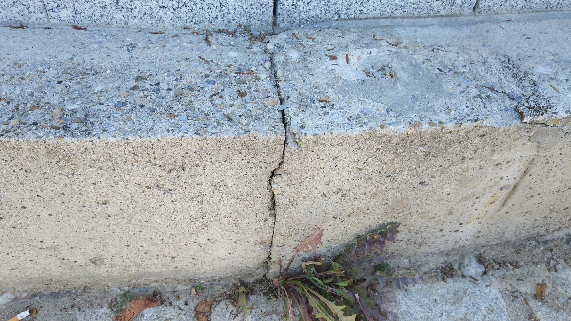 Gartenmauer /sockel Risse reparieren