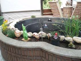 Unser Teich ist fertig