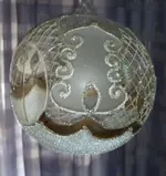Es weihnachtet - Glaskugel für Teelicht1.webp