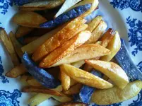 Bratkartoffeln Blauer Schwede und hellbraune Sorte.webp