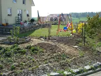 Blick auf Garten, Gemgarten.webp
