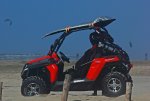 kite surfer with his equipment on his Quad_1024.JPG