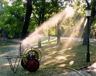 SR15e mit Schlauchwagen im Stadtpark.JPG
