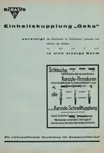 KARASTO-Katalog 1937 Einheitskupplung GEKA.webp