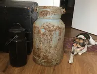 Milk cans and my honeybabe.webp