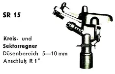 Daten des BAUER Kreis-und Sektorregners SR 15.webp