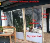 Kalthaus von der Terrasse mit offener Tür.webp