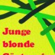 Junge blonde Gärtnerin